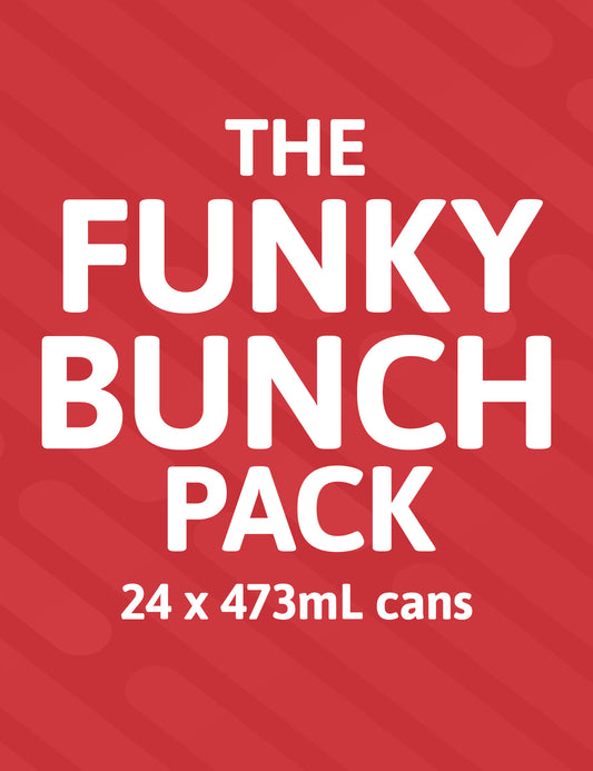 Sawdust City Funky Bunch Pack - Mixed Pack x 473ml Cans